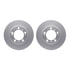 4512-02036 by DYNAMIC FRICTION COMPANY - GEOSPEC Coated Rotors with 5000 Brake Pads - Ceramic and Hardware