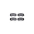 4512-03088 by DYNAMIC FRICTION COMPANY - GEOSPEC Coated Rotors with 5000 Brake Pads - Ceramic and Hardware