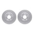 4512-03103 by DYNAMIC FRICTION COMPANY - GEOSPEC Coated Rotors with 5000 Brake Pads - Ceramic and Hardware