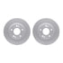 4512-03104 by DYNAMIC FRICTION COMPANY - GEOSPEC Coated Rotors with 5000 Brake Pads - Ceramic and Hardware