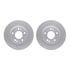 4512-03102 by DYNAMIC FRICTION COMPANY - GEOSPEC Coated Rotors with 5000 Brake Pads - Ceramic and Hardware