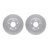 4512-03106 by DYNAMIC FRICTION COMPANY - GEOSPEC Coated Rotors with 5000 Brake Pads - Ceramic and Hardware