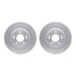 4512-03117 by DYNAMIC FRICTION COMPANY - GEOSPEC Coated Rotors with 5000 Brake Pads - Ceramic and Hardware