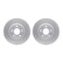 4512-03120 by DYNAMIC FRICTION COMPANY - GEOSPEC Coated Rotors with 5000 Brake Pads - Ceramic and Hardware