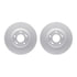 4512-03126 by DYNAMIC FRICTION COMPANY - Geospec Rotors with 5000 Advanced Brake Pads includes Hardware