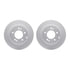 4512-03125 by DYNAMIC FRICTION COMPANY - GEOSPEC Coated Rotors with 5000 Brake Pads - Ceramic and Hardware