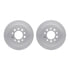 4512-03134 by DYNAMIC FRICTION COMPANY - GEOSPEC Coated Rotors with 5000 Brake Pads - Ceramic and Hardware