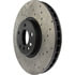 127.34060L by STOPTECH - StopTech Sport Drilled & Slotted Brake Rotor; Front Left