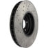 127.34060L by STOPTECH - StopTech Sport Drilled & Slotted Brake Rotor; Front Left