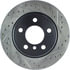 127.34061L by STOPTECH - StopTech Sport Drilled & Slotted Brake Rotor; Rear Left