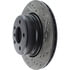 127.34061L by STOPTECH - StopTech Sport Drilled & Slotted Brake Rotor; Rear Left