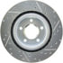 227.62085R by STOPTECH - StopTech Select Sport Drilled and Slotted Brake Rotor; Front Right