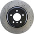 127.34072R by STOPTECH - StopTech Sport Drilled & Slotted Brake Rotor; Rear Right