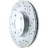 227.63067L by STOPTECH - StopTech Select Sport Drilled and Slotted Brake Rotor; Front Left