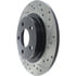 127.62064CL by STOPTECH - StopTech Sport Cryo Drilled & Slotted Brake Rotor; Rear Left