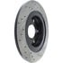 127.62064CR by STOPTECH - StopTech Sport Cryo Drilled & Slotted Brake Rotor; Rear Right