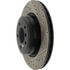 127.34080L by STOPTECH - StopTech Sport Drilled & Slotted Brake Rotor; Rear Left