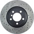 127.34086R by STOPTECH - StopTech Sport Drilled & Slotted Brake Rotor; Rear Right