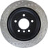 127.34091CL by STOPTECH - StopTech Sport Cryo Drilled & Slotted Brake Rotor; Rear Left