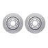 Dynamic Friction Company 4002-27007 Disc Brake Rotor Set Brake Rotors - GEOSPEC Coated