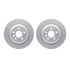 Dynamic Friction Company 4002-27017 Disc Brake Rotor Set Brake Rotors - GEOSPEC Coated