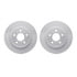 Dynamic Friction Company 4002-27015 Disc Brake Rotor Set Brake Rotors - GEOSPEC Coated