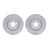 4512-11076 by DYNAMIC FRICTION COMPANY - GEOSPEC Coated Rotors with 5000 Brake Pads - Ceramic and Hardware