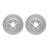 4512-13048 by DYNAMIC FRICTION COMPANY - GEOSPEC Coated Rotors with 5000 Brake Pads - Ceramic and Hardware