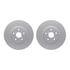 4512-13055 by DYNAMIC FRICTION COMPANY - GEOSPEC Coated Rotors with 5000 Brake Pads - Ceramic and Hardware