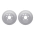 4512-13072 by DYNAMIC FRICTION COMPANY - GEOSPEC Coated Rotors with 5000 Brake Pads - Ceramic and Hardware