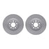 4512-16004 by DYNAMIC FRICTION COMPANY - GEOSPEC Coated Rotors with 5000 Brake Pads - Ceramic and Hardware