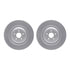 4512-20055 by DYNAMIC FRICTION COMPANY - GEOSPEC Coated Rotors with 5000 Brake Pads - Ceramic and Hardware