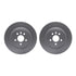 4512-20063 by DYNAMIC FRICTION COMPANY - GEOSPEC Coated Rotors with 5000 Brake Pads - Ceramic and Hardware