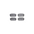 4512-21044 by DYNAMIC FRICTION COMPANY - GEOSPEC Coated Rotors with 5000 Brake Pads - Ceramic and Hardware