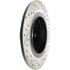 StopTech 127.35112R Disc Brake Rotor StopTech Sport Drilled & Slotted Brake Rotor; Rear Right