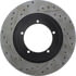 127.37020CR by STOPTECH - StopTech Sport Cryo Drilled & Slotted Brake Rotor; Front Right