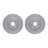 4512-21190 by DYNAMIC FRICTION COMPANY - Geospec Rotors with 5000 Advanced Brake Pads includes Hardware