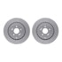 4512-21193 by DYNAMIC FRICTION COMPANY - Geospec Rotors with 5000 Advanced Brake Pads includes Hardware