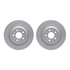 4512-26000 by DYNAMIC FRICTION COMPANY - Geospec Rotors with 5000 Advanced Brake Pads includes Hardware