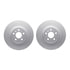 4512-26009 by DYNAMIC FRICTION COMPANY - GEOSPEC Coated Rotors with 5000 Brake Pads - Ceramic and Hardware