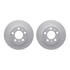 4512-27056 by DYNAMIC FRICTION COMPANY - GEOSPEC Coated Rotors with 5000 Brake Pads - Ceramic and Hardware