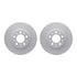 4512-27066 by DYNAMIC FRICTION COMPANY - GEOSPEC Coated Rotors with 5000 Brake Pads - Ceramic and Hardware