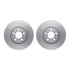 4512-27072 by DYNAMIC FRICTION COMPANY - GEOSPEC Coated Rotors with 5000 Brake Pads - Ceramic and Hardware
