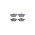 4512-27072 by DYNAMIC FRICTION COMPANY - GEOSPEC Coated Rotors with 5000 Brake Pads - Ceramic and Hardware