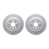 4512-27081 by DYNAMIC FRICTION COMPANY - GEOSPEC Coated Rotors with 5000 Brake Pads - Ceramic and Hardware