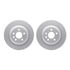 4512-27084 by DYNAMIC FRICTION COMPANY - GEOSPEC Coated Rotors with 5000 Brake Pads - Ceramic and Hardware