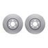 4512-27099 by DYNAMIC FRICTION COMPANY - GEOSPEC Coated Rotors with 5000 Brake Pads - Ceramic and Hardware