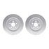 4512-27113 by DYNAMIC FRICTION COMPANY - GEOSPEC Coated Rotors with 5000 Brake Pads - Ceramic and Hardware