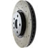 127.38024L by STOPTECH - StopTech Sport Drilled & Slotted Brake Rotor; Front Left
