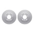 4512-31149 by DYNAMIC FRICTION COMPANY - GEOSPEC Coated Rotors with 5000 Brake Pads - Ceramic and Hardware